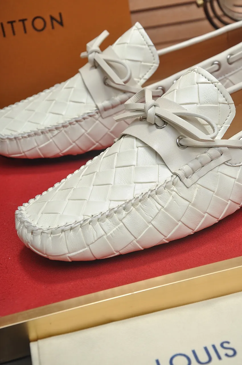 Men's Men's Shoes💰420💶【GUCCI】 (High-end Niuli) New 🍀Gucci*——Gucci Doudou Shoes! Made of imported original cowhide, the inner top layer is comfortable cowhide lining! Original wear-resistant rubber outsole! High quality products! Code number 38-44!